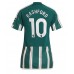 Manchester United Marcus Rashford #10 Dámské Venkovní Dres 2023-24 Krátkým Rukávem